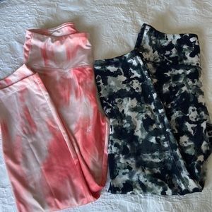 Marika and cali active wear capri leggings- bundle of 2